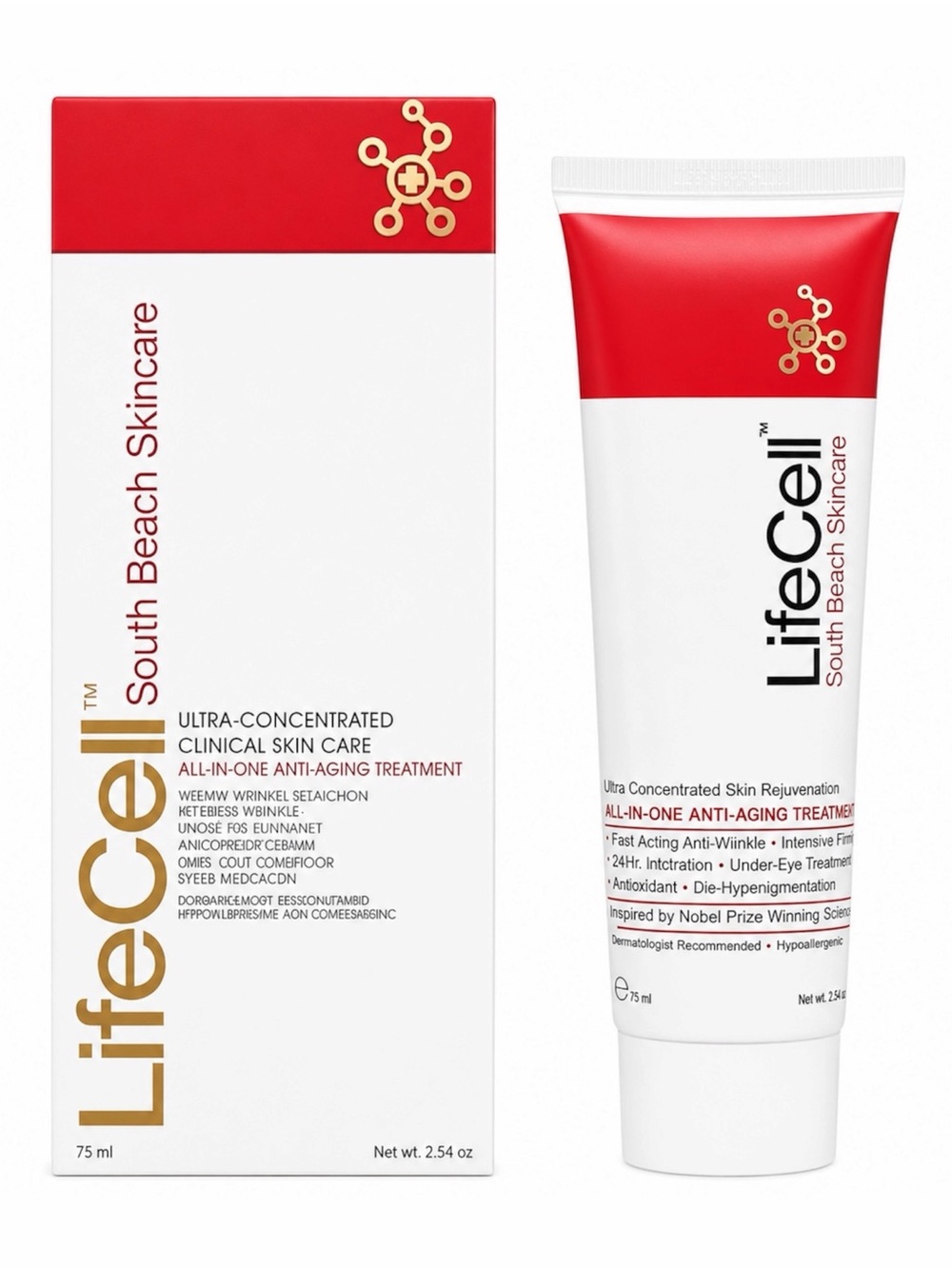*FIRM* LIFECELL SOUTH BEACH ALL IN 1 TREATMENT 75ML (1PC) - NEW, SEALED